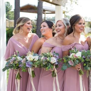 Dusty Rose Azazie Size 10